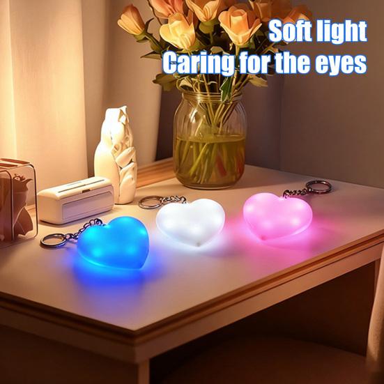 Сумка в форме сердца, светящаяся сумка-кошелек в форме сердца, свет с автоматическим светодиодным сенсором, кошелек-тоут с сенсором, перезаряжаемый, сенсорный