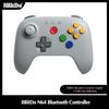 8BitDo Gray N64 Bluetooth Controller for Analogue 3D, Nintendo Switch, Switch 2, Gaming Joystick Gamepad for Windows and Android