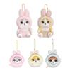 Cute Japanese Bunny Cat Plush Toy Easter Cat Transformation Gift For Girls