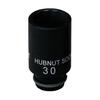 Kyoto Tool () Hub Nut Socket AS308-30W, Size: 30mm X Drive: 12.7mm, 1 Piece