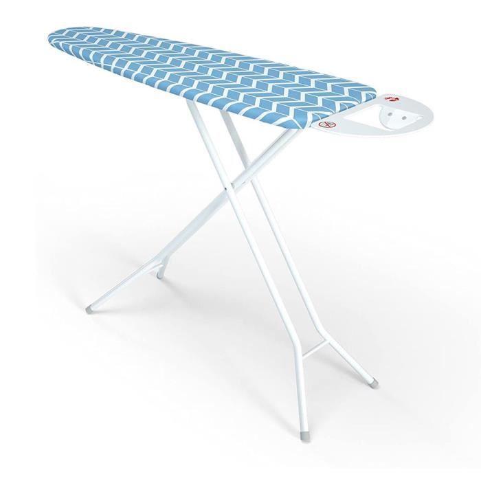 LaundrySpecialist® COMFORT taille S-M (T1) Housse de repassage 100% coton avec doublure en molleton épais - Chevron