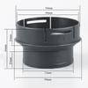 90mm/75mm Car Diesel Parking Heater Ducting Pipe Connector for Reducers