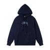 Unisex Oversized Cotton Sweatshirt With Minimalist Letter Embroidery Streetwear Style Fall Casual Top