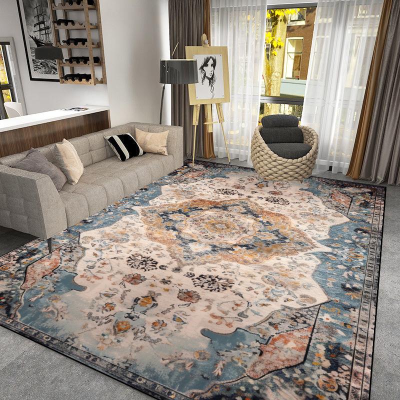 Gorgeous Persian Hall Carpets for Living Room Decor Large Area Non-slip Soft Bedside Bedroom Rug Lounge Coffee Tables Floor Mat