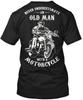 Никогда не недооценивайте пожилого мужчину в футболке, сделанной в США, размер от S до 5XL