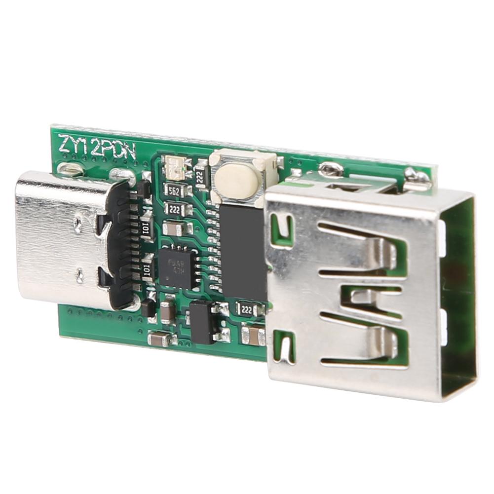 ZY12PDN USB‑C PD2.0 3.0 к DC USB Модуль 3‑20В 100Вт Приманка Быстрая Зарядка Триггер Детектор Опроса