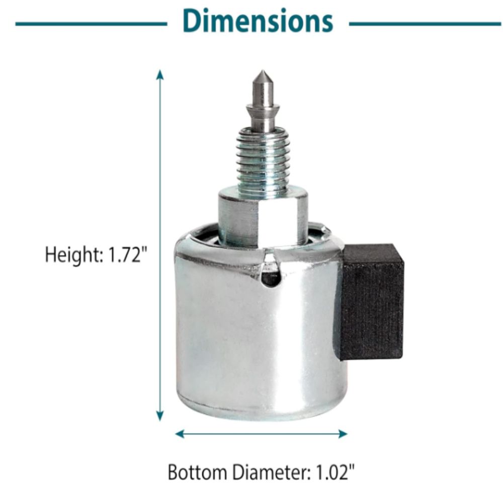 Металл 846639 с жгутом проводов топливный соленоид для Briggs & Stratton газон сад