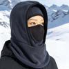 Fleece Lined Ski Face Mask Breathable Mesh Thermal Neck Warmer Winter Cycling Hat  Winter Cycling