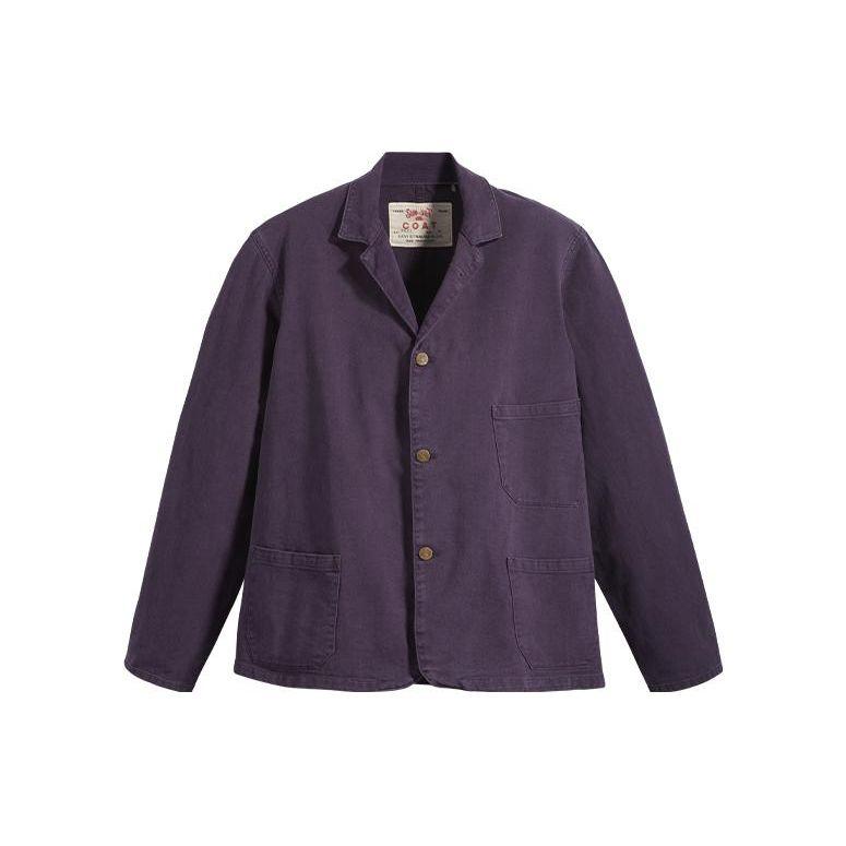 Levis Lvc Series Ss23 Twill Work Jacket Men Jackets Dark-Blue 71964-0011