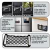 DECL5 Car Storage Mesh Bag Organizer Net Pocket Sticker Trunk Storage Bag Accessories For Skoda Kamiq Karoq Octavia 2 3 Rapid Scala