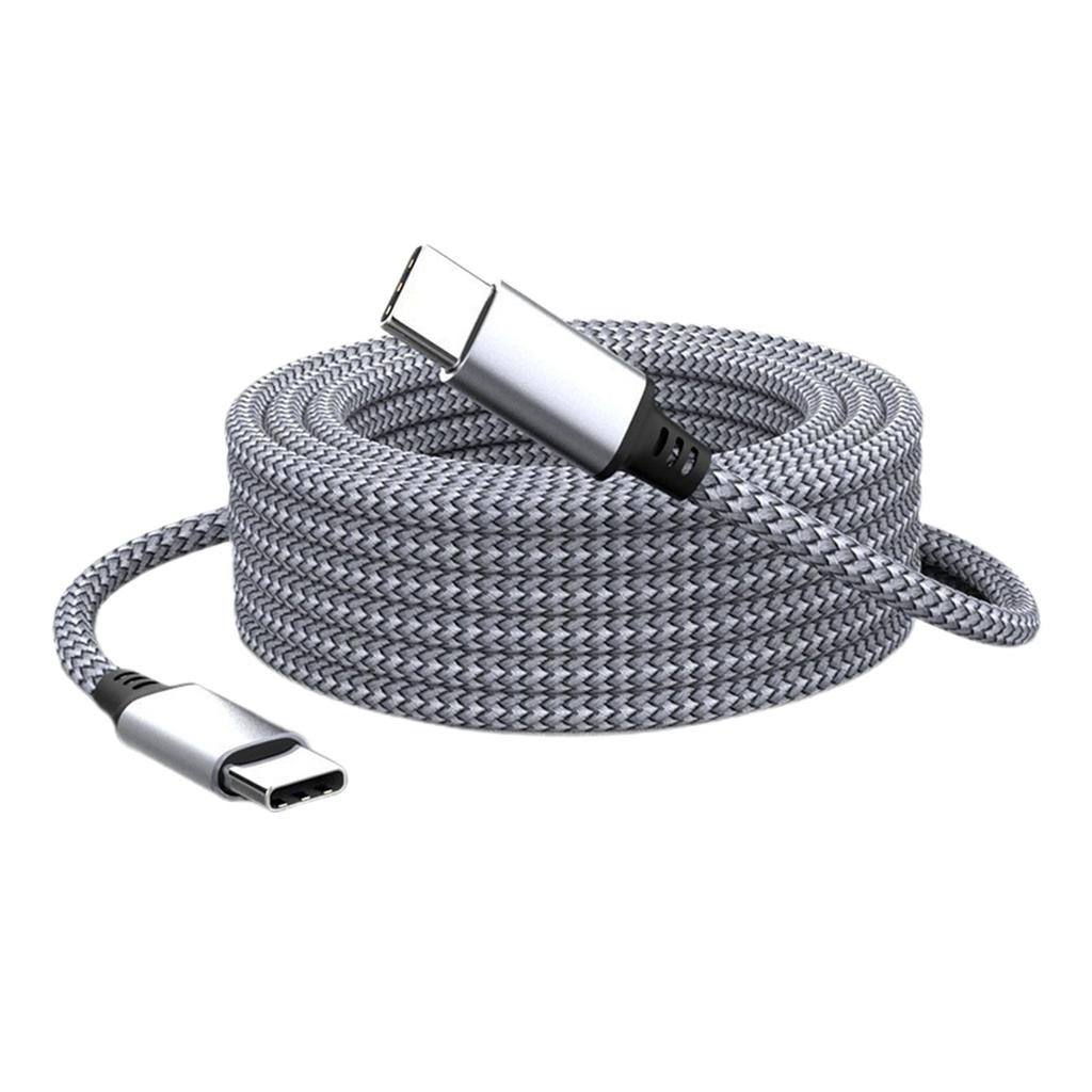 USB C - Type C Extended Link Cable PD60W Fast Charger Charger Cable Data Transfer Cable 480Mbps for Phone Tablet Laptop