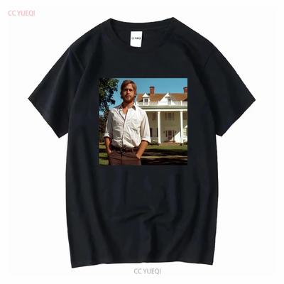 Райан Гослинг Дневник памяти Ной Хлопковая футболка с тяжелым весом длинный или короткий рукав винтажная Стирка модная дизайнерская одежда Мягкая повседневная