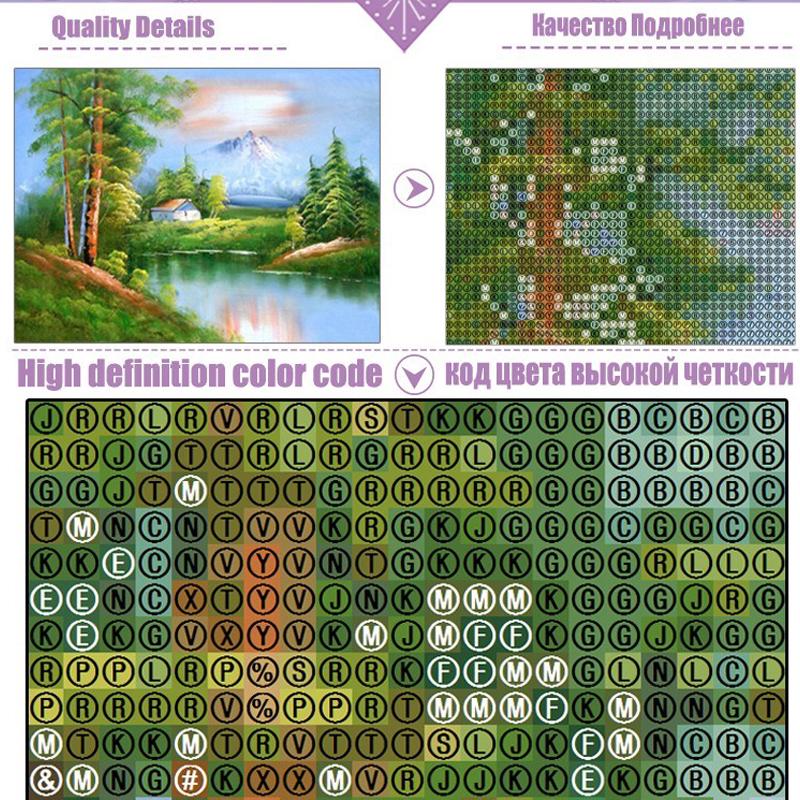 Seascape Lighthouse Romantic Diamond Painting Cross Stitch Kit 40x50CM Diamond Mosaic