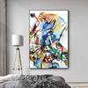 Vasily Kandinsky Famous Artwork Abstract Canvas Art Painting Poster and Print Picture Wall Art Cuadros Home Room Decoration