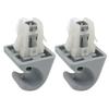 2Pcs Sun Visor Hook Clips For Highlander For Toyota
