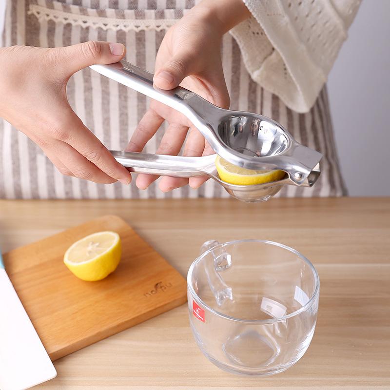 Ручная соковыжималка для лимонов и цитрусовых из нержавеющей стали, пресс-машина для отжима апельсинового сока, ручная соковыжималка для цитрусовых, пресс, мини-соковыжималка для лимонов