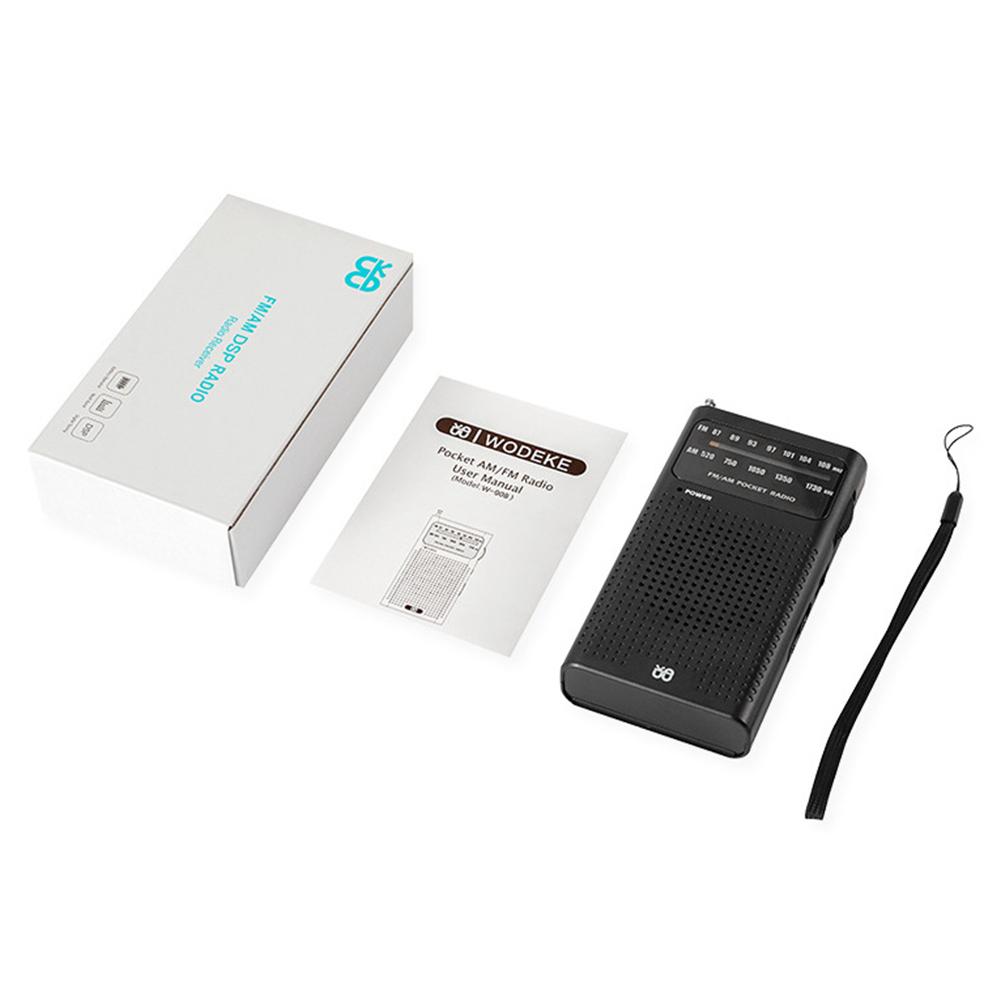 Радиоприемник полный диапазон Портативное радио AM FM Многофункциональное радио Отличный прием Транзисторный радиоприемник с громким динамиком Питание от батареек