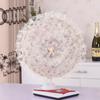 All-inclusive Fan Dust Cover Round Floral Floor Fan Covers Protective Dust Cover Bedroom