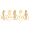 100pcs Yellow/Pink Cute Paper Clips Plastic-coated Metal Metallic Paper Clips  Office Supplies