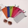 Durable Dustproof Eyewear Drawstring Pouches Sunglasses Bag Glasses Cloth Bags Eyeglasses Pouch