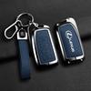 Vintage Leather Car Key Case Full Cover Shell Keychain Accessories For Lexus NX GX LX GS RX IS ES RC 200 250 350 LS 450H 300H XM6