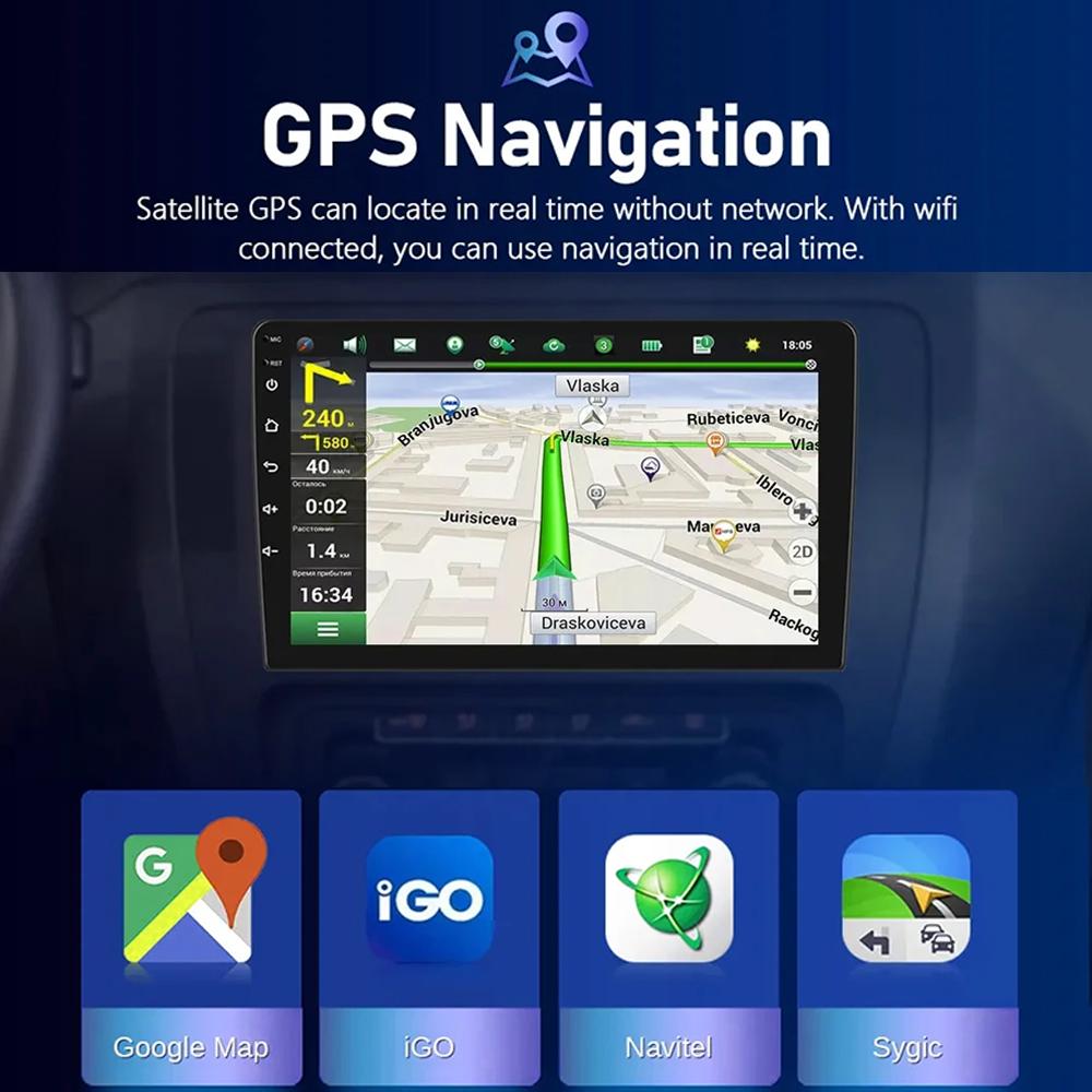 Автомагнитола Android 17 Для Suzuki Swift 2003-2010 Навигация Мультимедиа Видеоплеер Carplay Авто Головное устройство BT Стерео GPS 4G WIFI