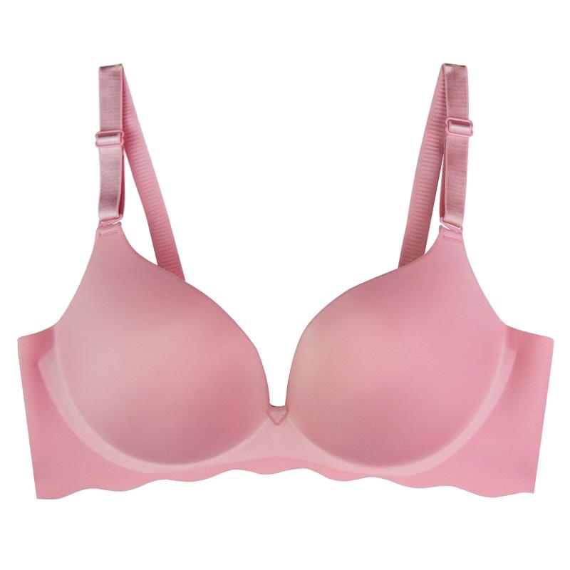 FallSweet Deep V Bras For Women Push Up Bra Wire Free Seamless Underwear Plunge Intimates