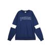 Puma Letter Print Sports Casual Pullover Sweatshirt Men Sweatshirt Blue 623427-15