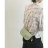 Small Fragrance Style Women's Bag Summer New Style Small Fresh Green Diamond Chain Bag Trendy and Versatile Small Square Bag Women
