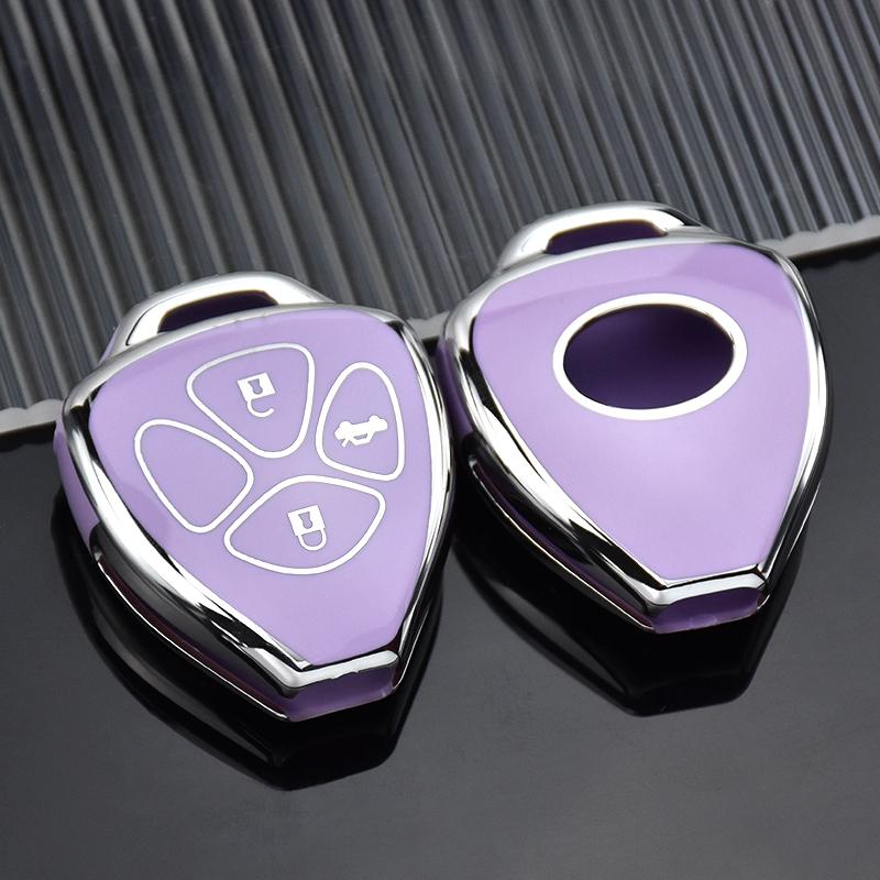 2 3 4 Buttons TPU Car Key Cover Remote Shell Bag for Toyota Avalon Corolla Camry RAV4 Crown Reiz Venza Matrix Case Accessories
