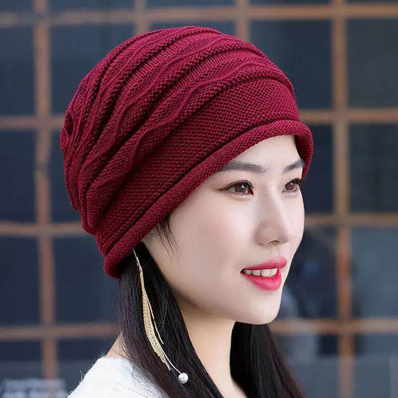 Women S Four Seasons Versatile Slouchy Beanie Hat Loose Fit No Head Size Limit