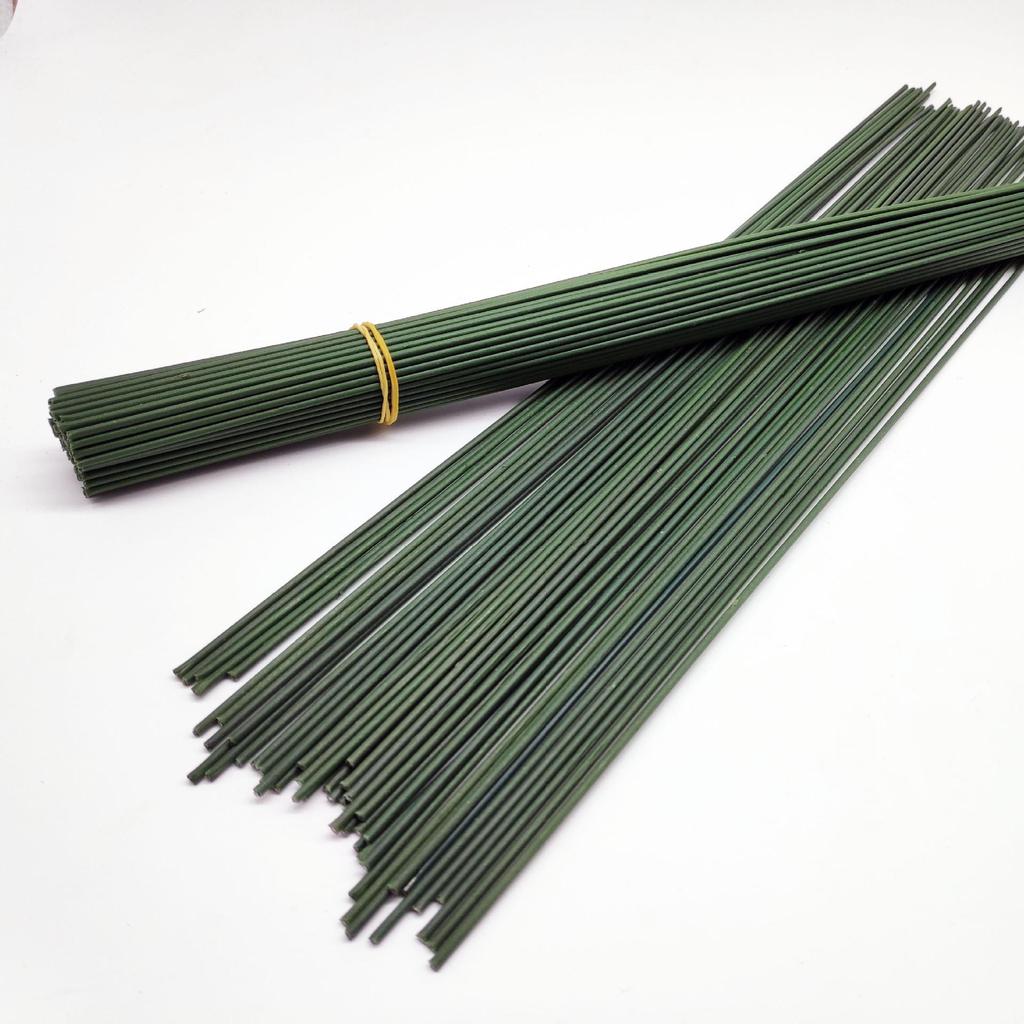 40 см зеленая резиновая флористическая проволока для самостоятельного изготовления композиций