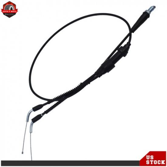 For Yamaha Banshee 350 1987-2006 01-0813 2pcs Throttle Cable
