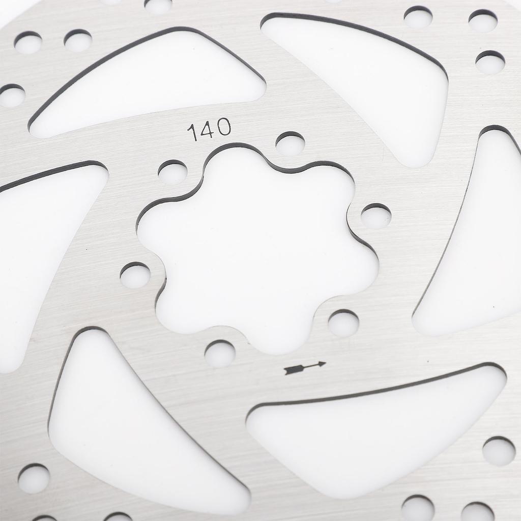 Тормозной диск для электросамоката Sealup Тормозной диск Диаметр 140 мм 6 отверстий Металлический тормозной диск для самоката для электросамокатов Sealup