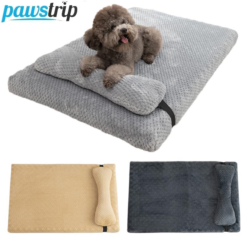Winter Warm Dog Bed Super Soft Dog Mat for Small Medium Dogs Removable Pet Sleeping Mat Dog Accessories