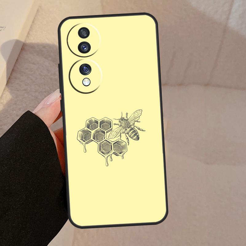 Мед Пчелиный Для Honor Magic 7 6 5 Lite V5 Чехол Для Honor 400 Pro 200 50 70 90 X8a X8b X9a X9b X9c Обложка