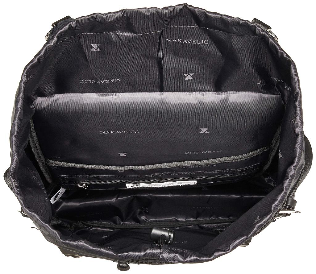 [Макиавеллистский] Рюкзак с отделением для 13-дюймового ноутбука CHASE DOUBLE LINE BACKPACK 3106-10107 Рюкзак для мужчин, темно-синий/красный