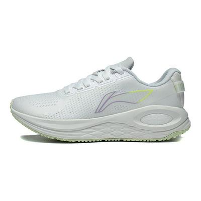 Кроссовки Li Ning Lijun 6 Essential Stability Shock Absorbation Non-Slip Wear Responsive Low-Top для бега, женские кроссовки для бега, белые ARZS004-19