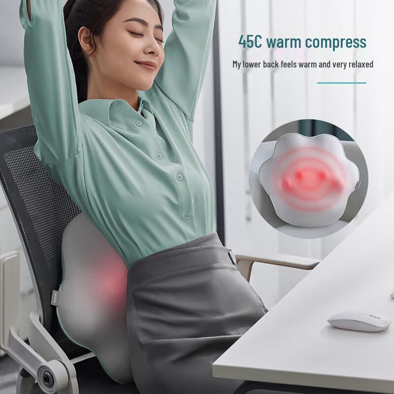 Philips Беспроводная подогреваемая подушка-массажер для поясницы, штекер CN (адаптер в комплекте)