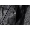 Chinese Size Black Motorcycle Jackets Genuine Cowhide Leather Coats Men Leather Jacket Riding Biker Jackets For Men Clothing Winter