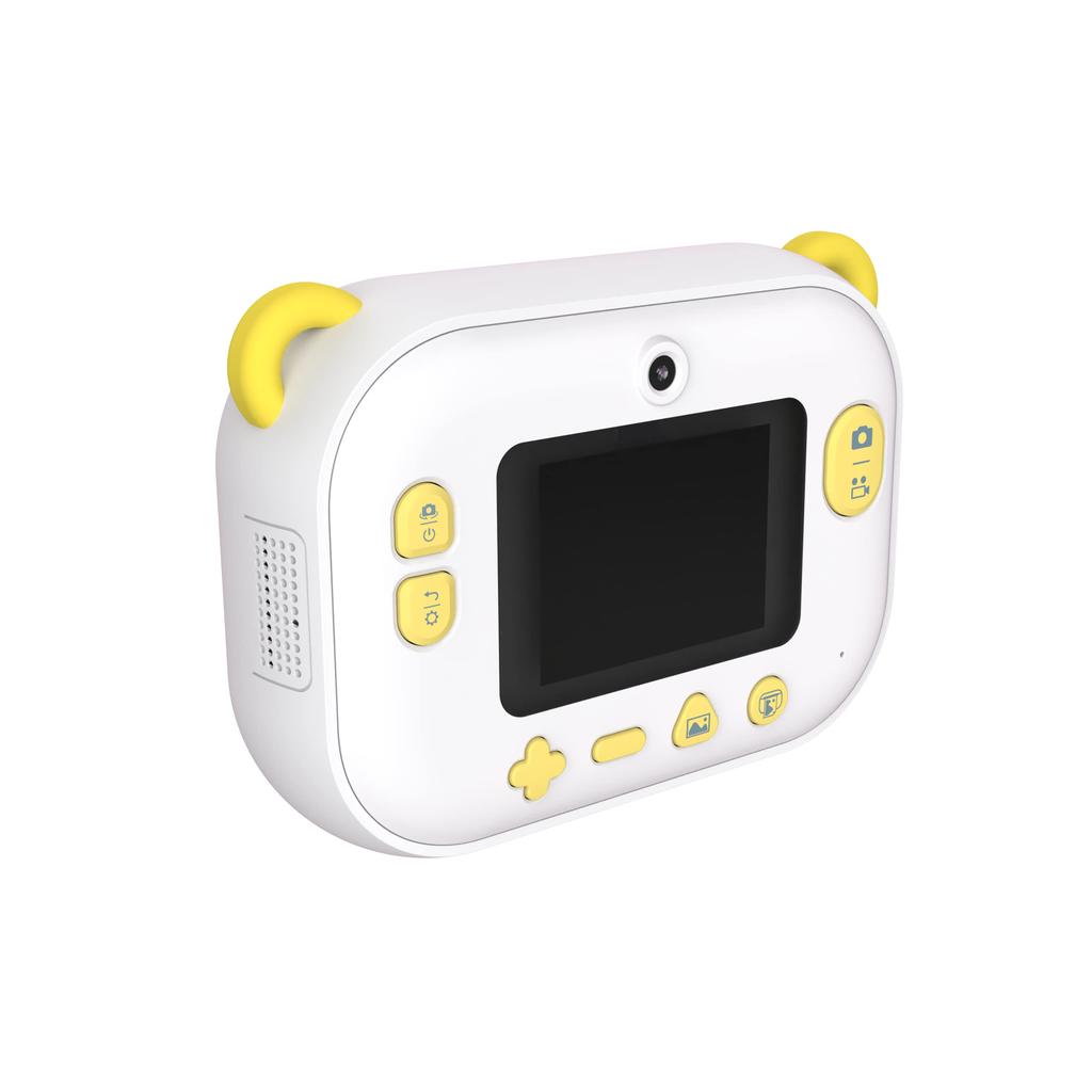 Oaxis myFirst Camera Insta Wi, 3-в-1 Домашняя цифровая камера, Фотопринтер и Принтер для этикеток  Редактируйте изображения в специальном приложении  Бесчернильный, Желтый