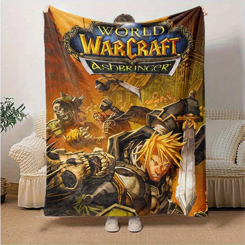 1pc World of Warcraft Ashbringer: A Perfect Gift, Cozy Home Decor Blanket for Bedroom, Living Room, Sofa Blanket, Outdoor Throw, or Car Blanket, Great