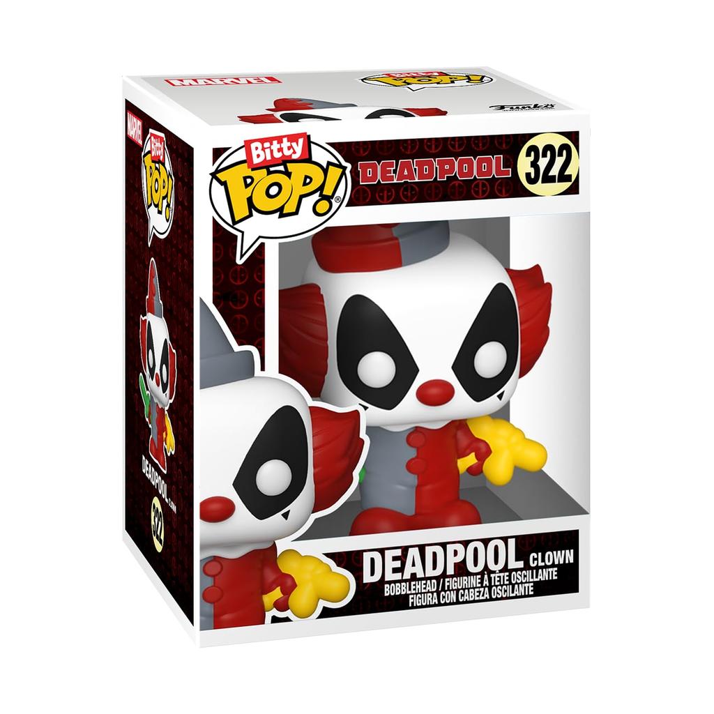 Marvel Deadpool Figure Funko Bitty 4PK Deadpool 2024 BBQ Master PACK SERIES 1 Marvel Funko Pop!