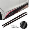 2.15M Glossy 5D Carbon Fiber Side Skirt Sill Decal Stripe Stickers For BMW 3 4 5 M3 M4 Series