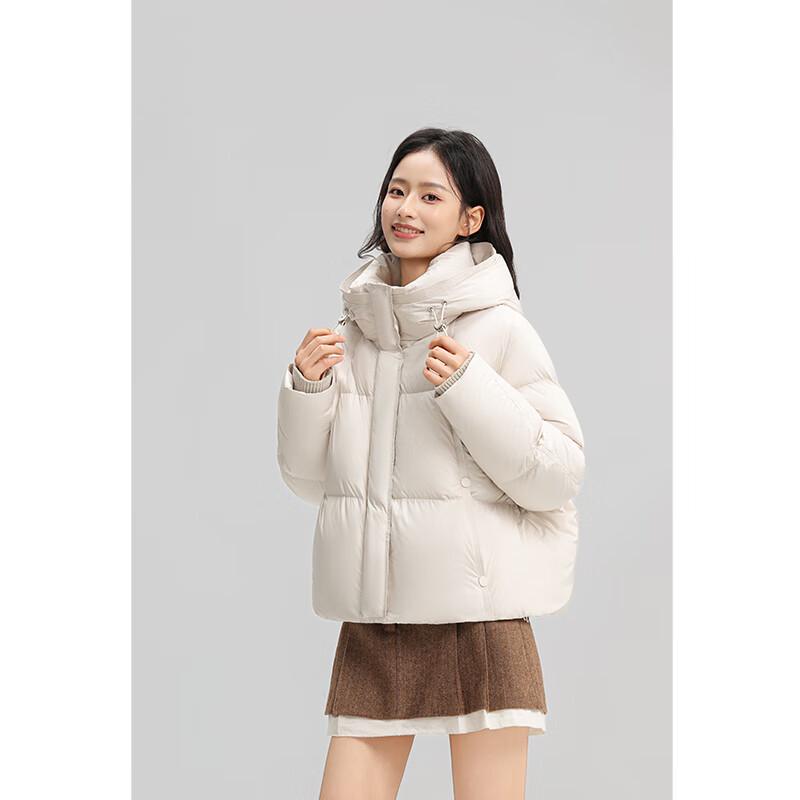 Yaya Женский пуховик с капюшоном