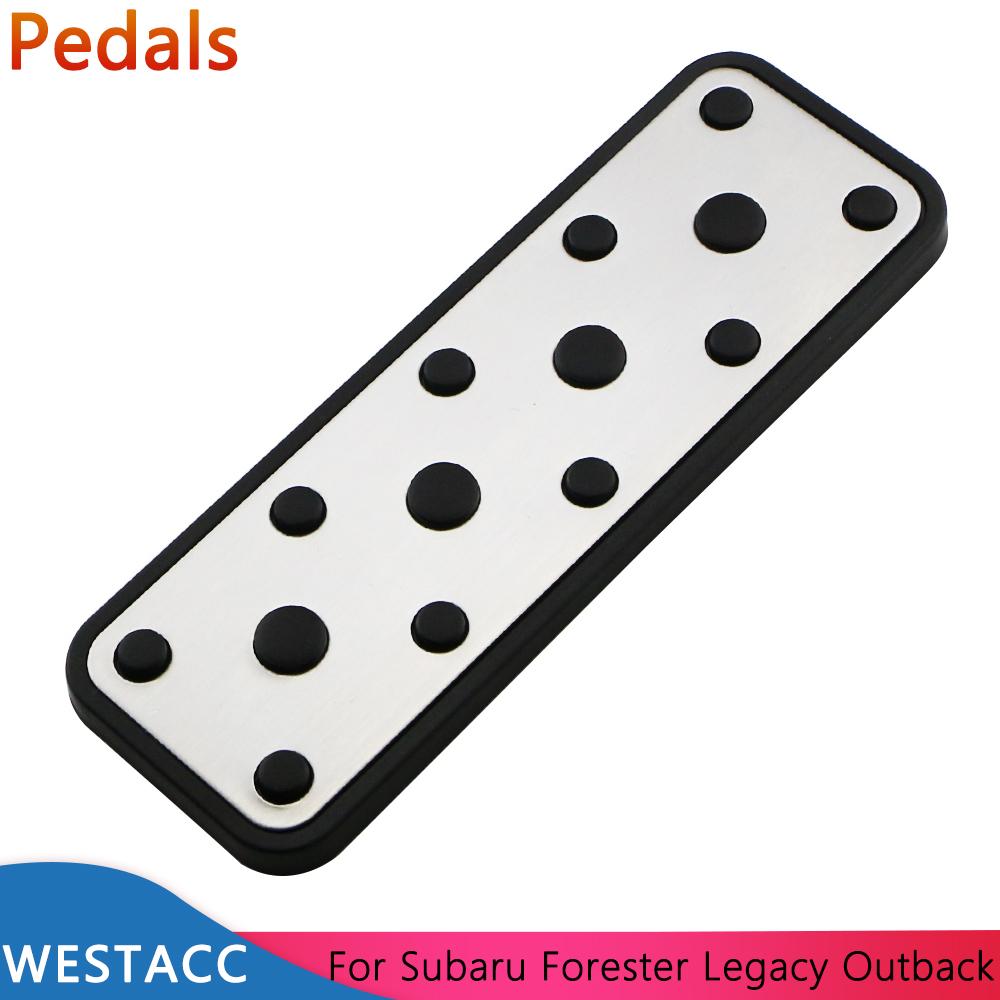 Автомобильные педали для Subaru Forester SG 2003-2005 Legacy IV V 2004-2014 Outback BL BP 2004-2006, чехол для педали газового тормоза