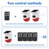 2в1 WiFi Tuya Smart Remote Control Outdoor Charger Security Sound Alarm Detector Sensor Farm Garden Solar Infrared Siren Solar