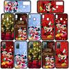 Phone Case for Samsung Galaxy S25 S23 S22 S24 Ultra FE A05 A06 A15 A16 A36 A37 A35 A54 A55 A56 A57 A25 A26 A53 A17 Merry Christmas Mickey Minnie Cover
