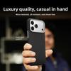Роскошный магнитный чехол из углеродного волокна для iPhone 17 Pro Max 16 15 14, удобный захват, ударопрочный, легкий, деловой чехол