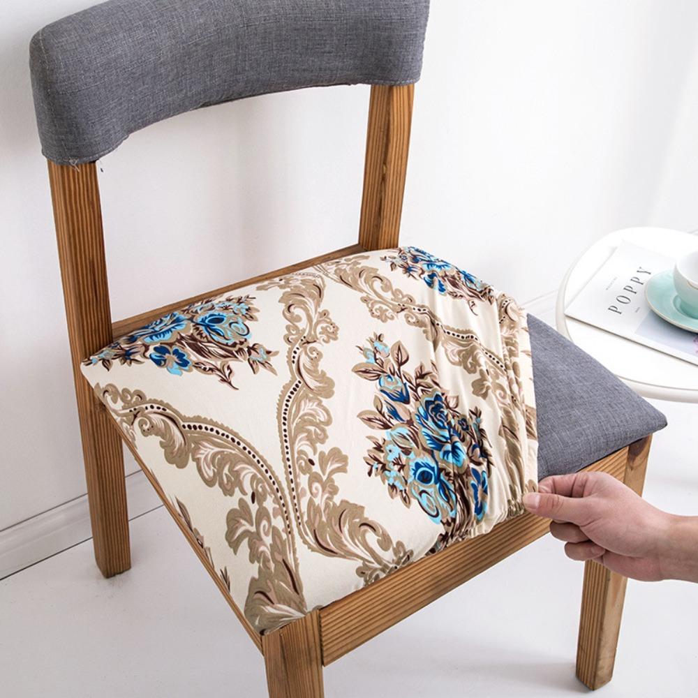 Gram Weight 160gsm Restaurant Stretch Chair Cover Removable Washable Dustproof Chair Surface Seat Protector